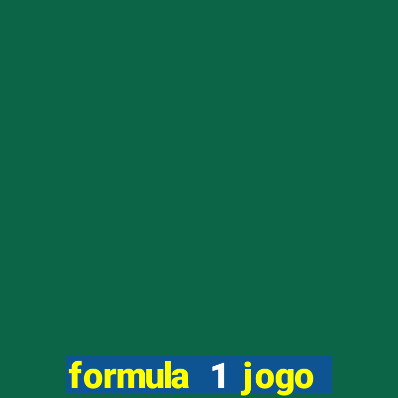 formula 1 jogo para pc